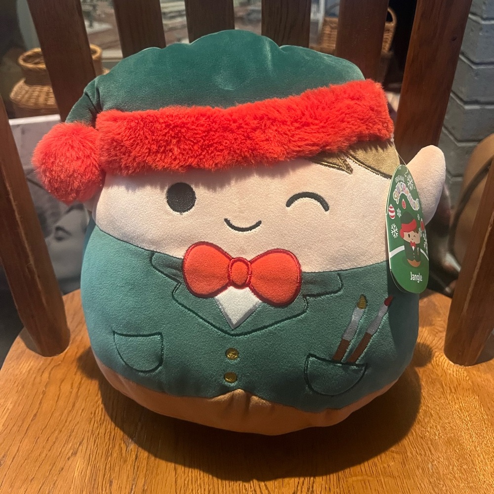 Squishmallows 12" Christmas Jangle the Elf NWT